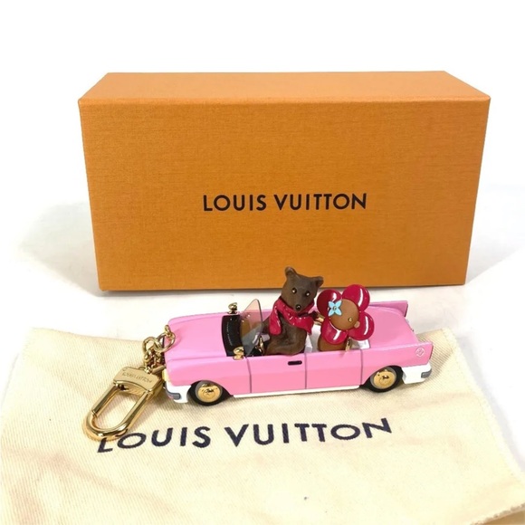Louis Vuitton Accessories - Louis Vuitton Vivienne Hollywood Barbie Pink Cadillac Keychain 2021 Xmas